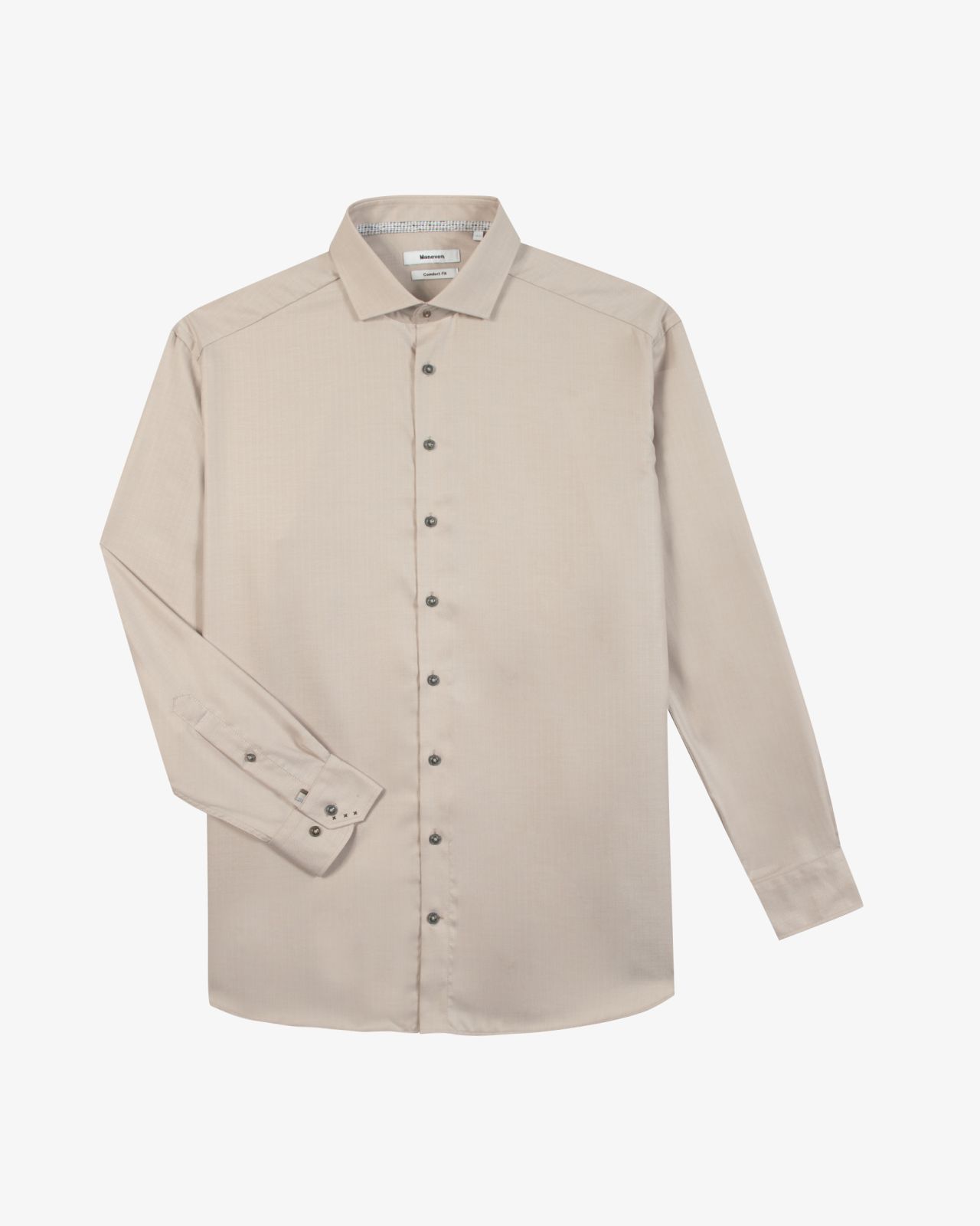 Chemise facile à repasser grande taille beige