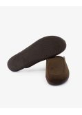 Chaussons grande taille marron