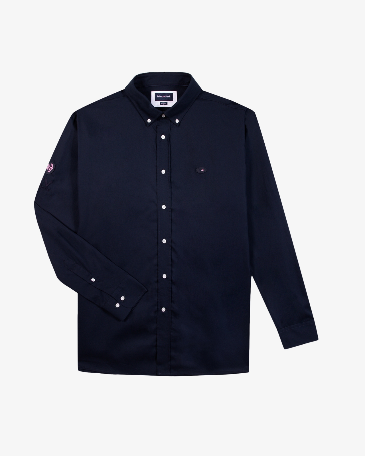 Chemise grande taille bleu marine