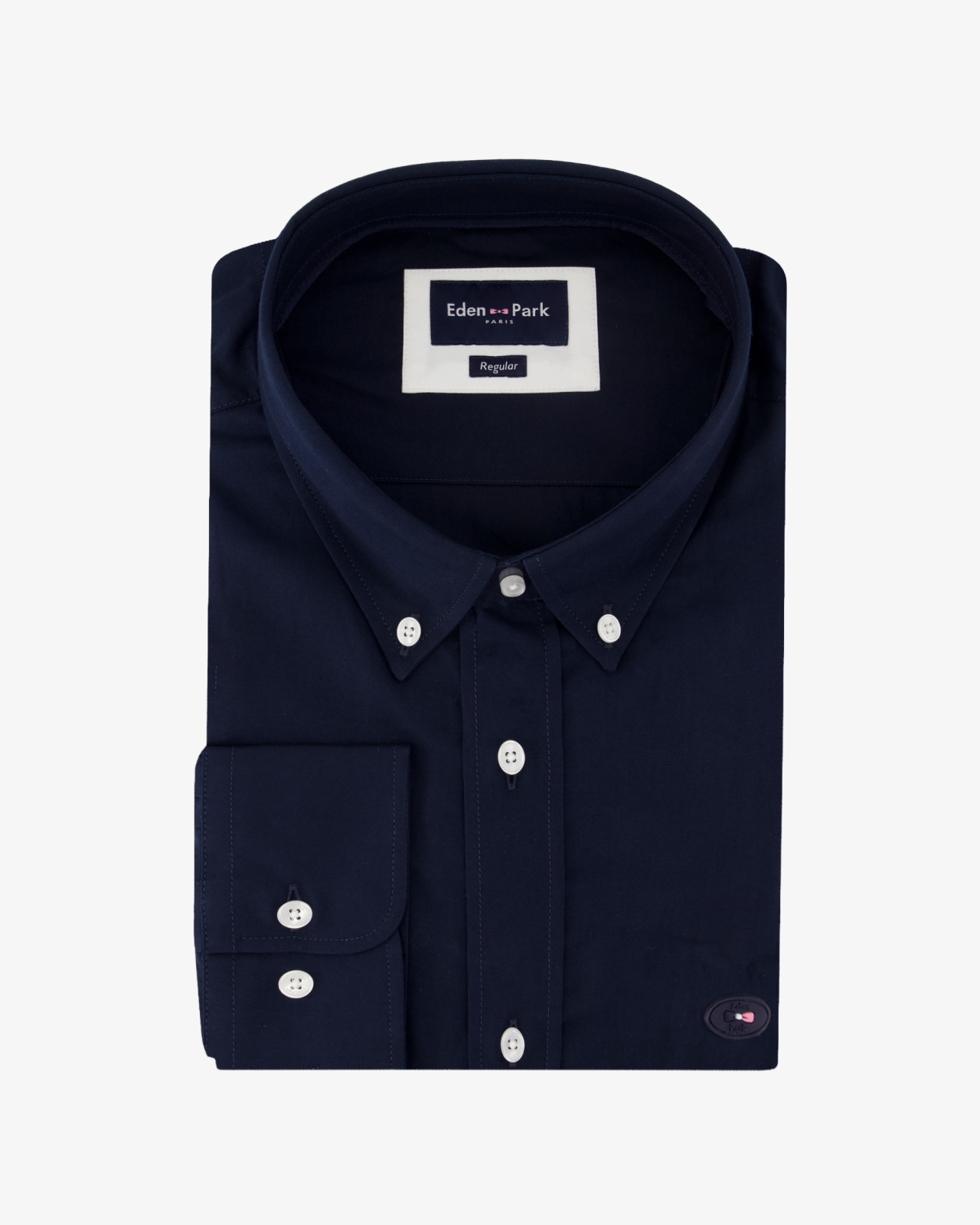 Chemise grande taille bleu marine