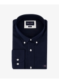 Chemise grande taille bleu marine