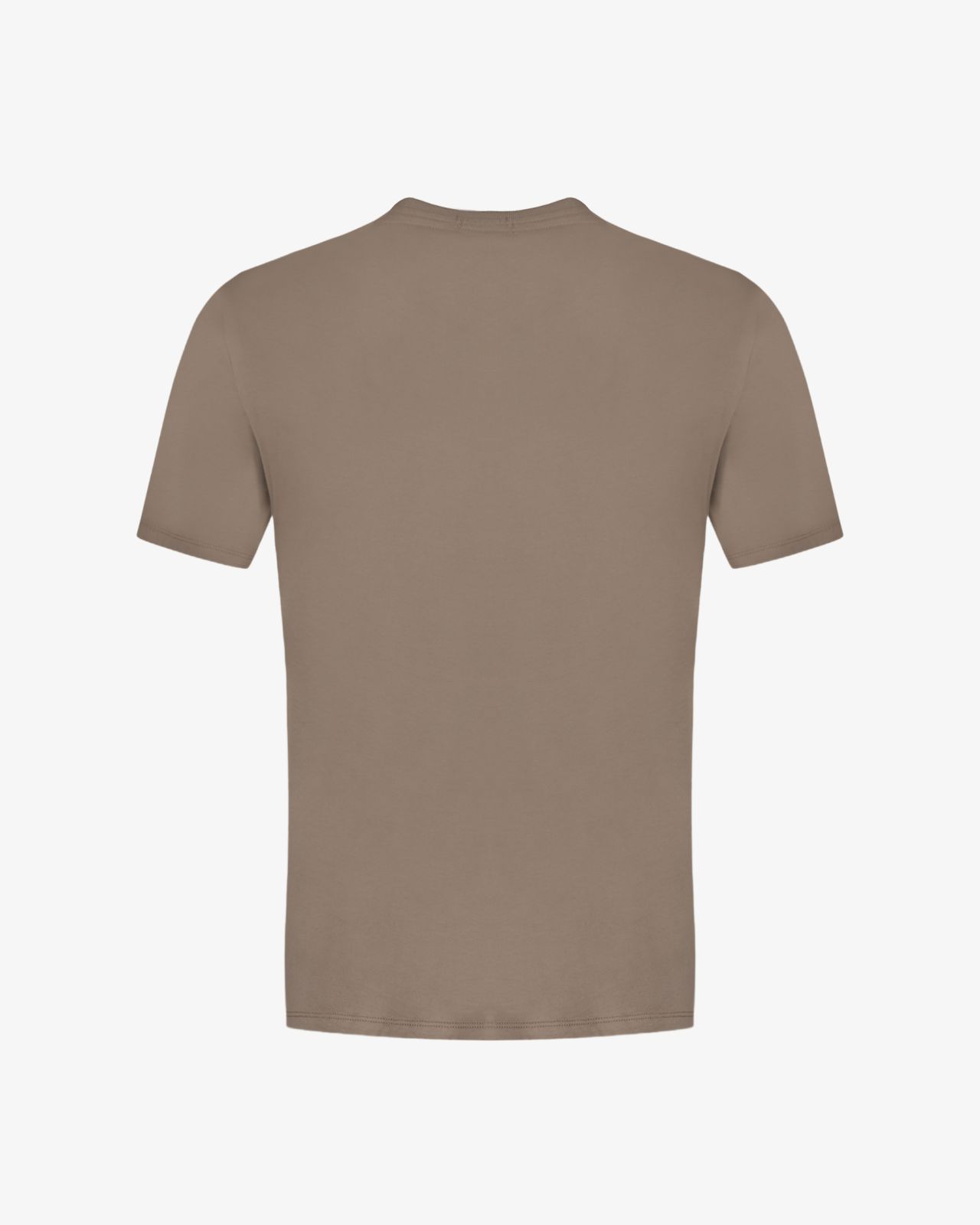T-shirt grande taille marron