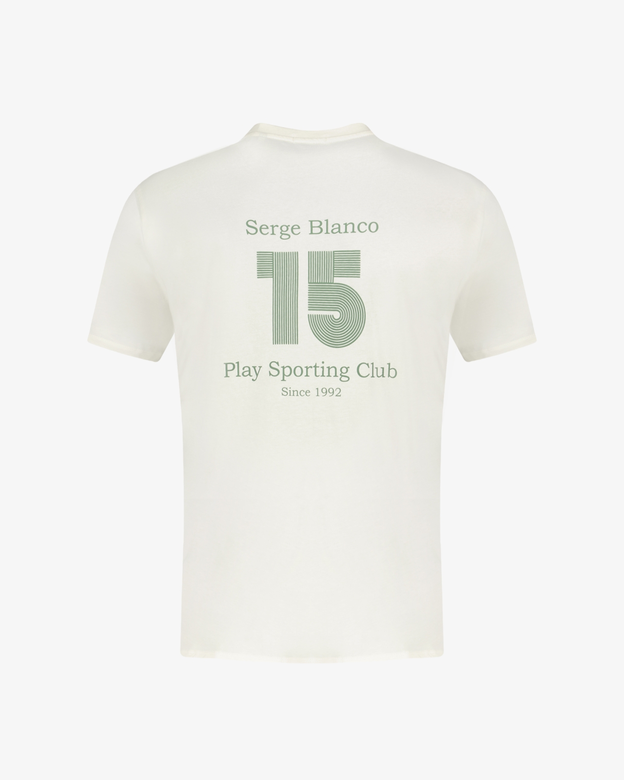 T-shirt grande taille écru