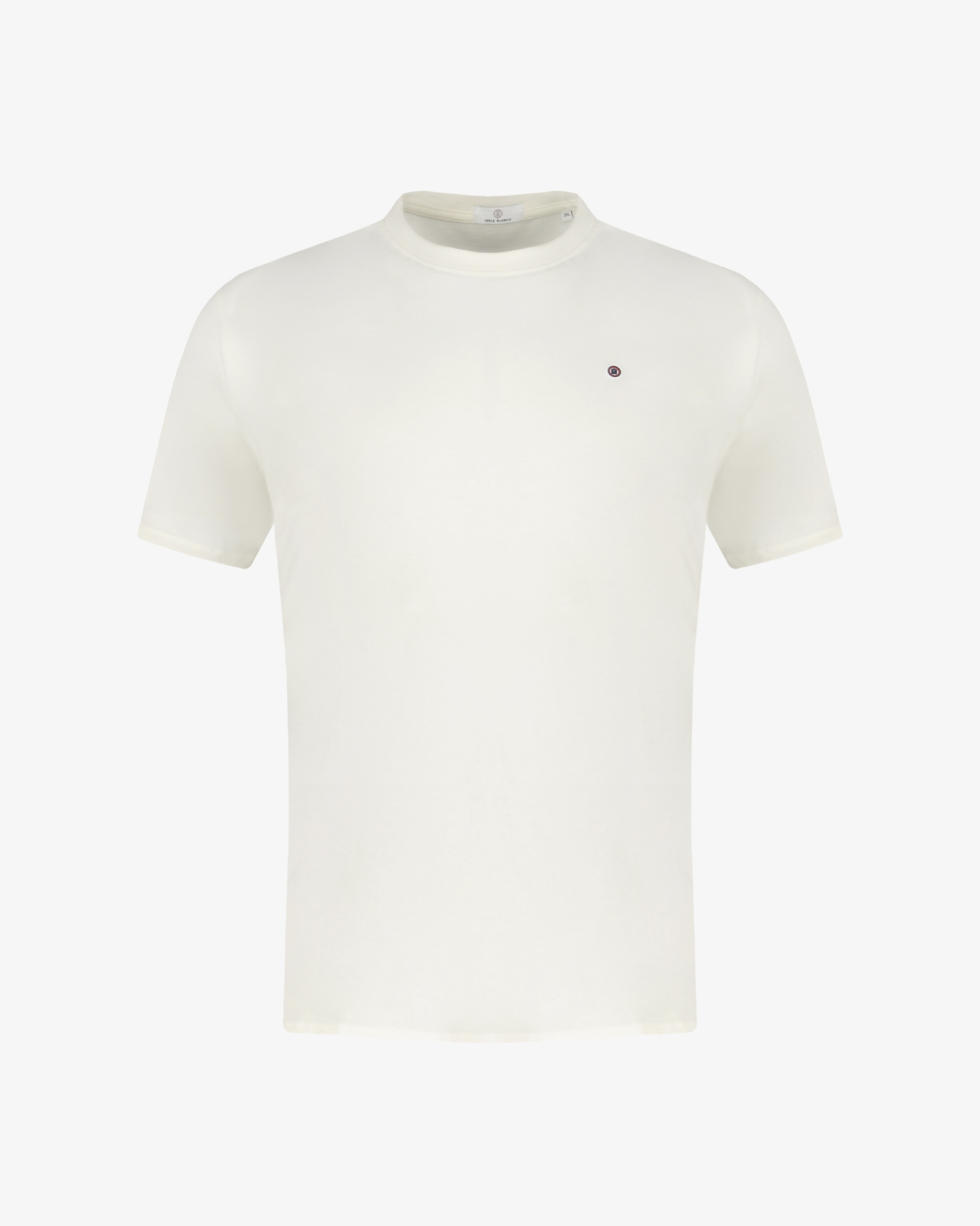 T-shirt grande taille écru