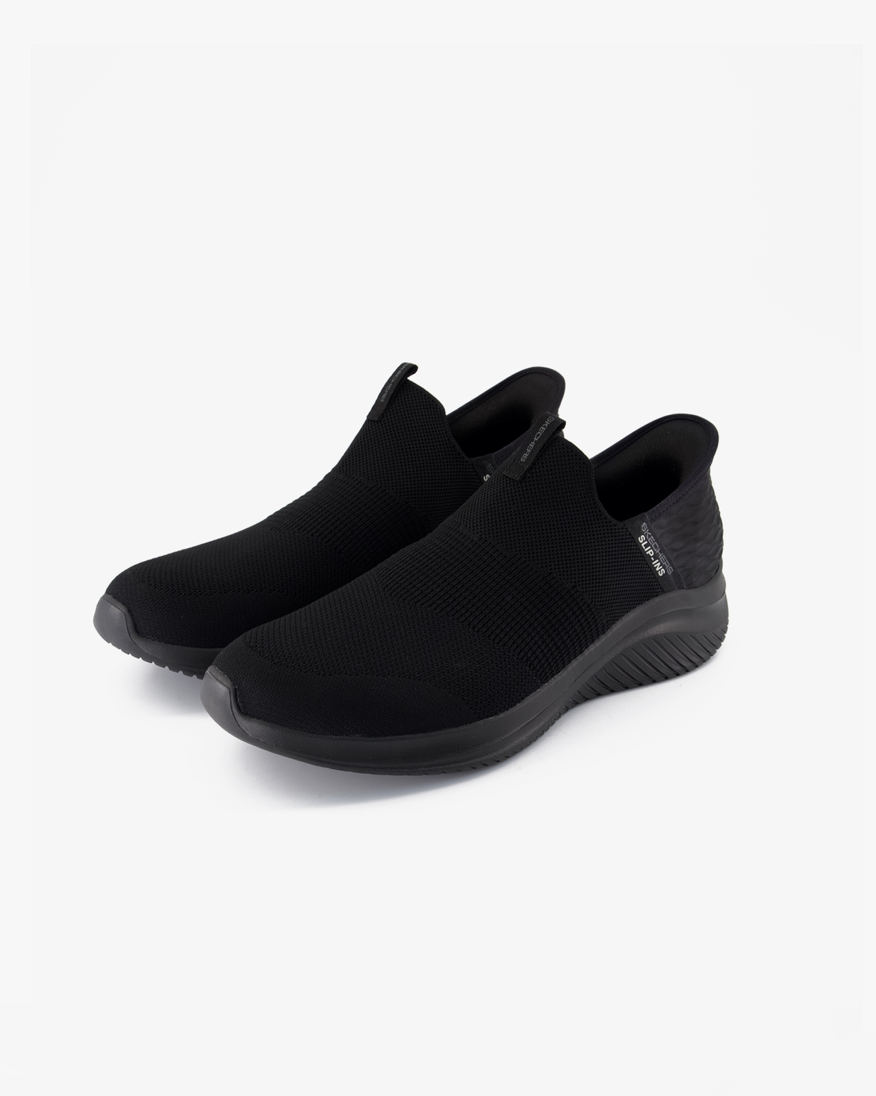 Sneakers slip-in grande taille noir