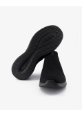 Sneakers slip-in grande taille noir