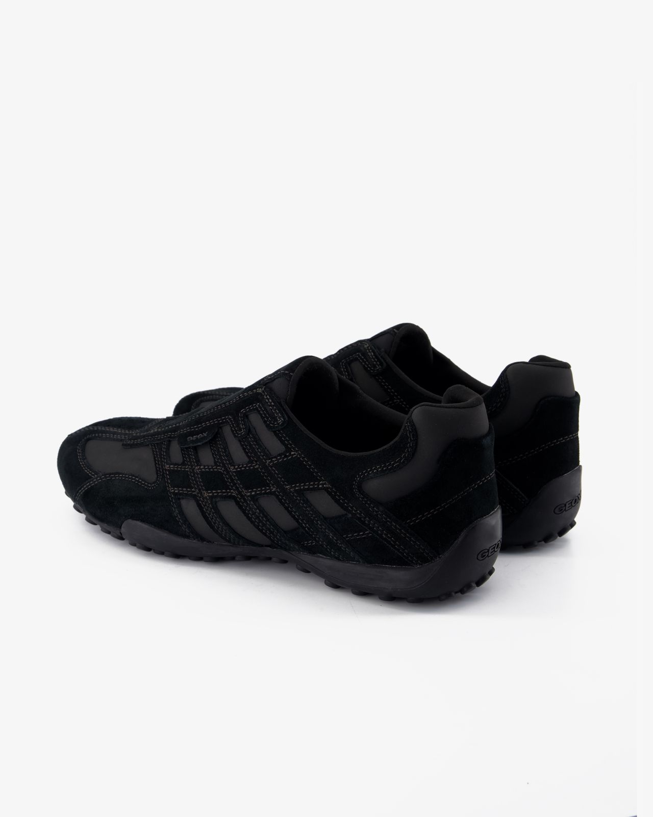 Chaussures Snake avec élastique grande taille noir