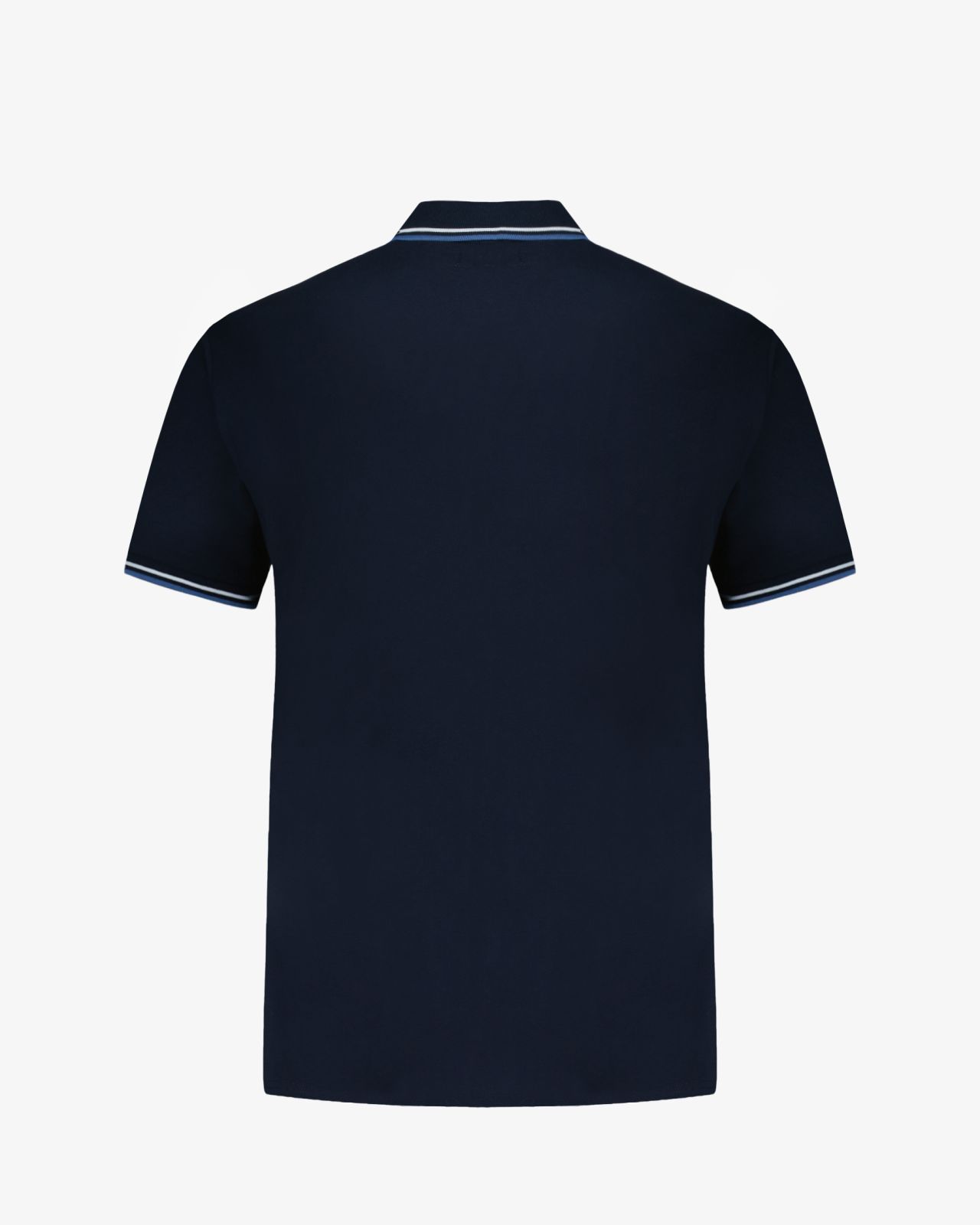 Polo piqué grande taille bleu marine