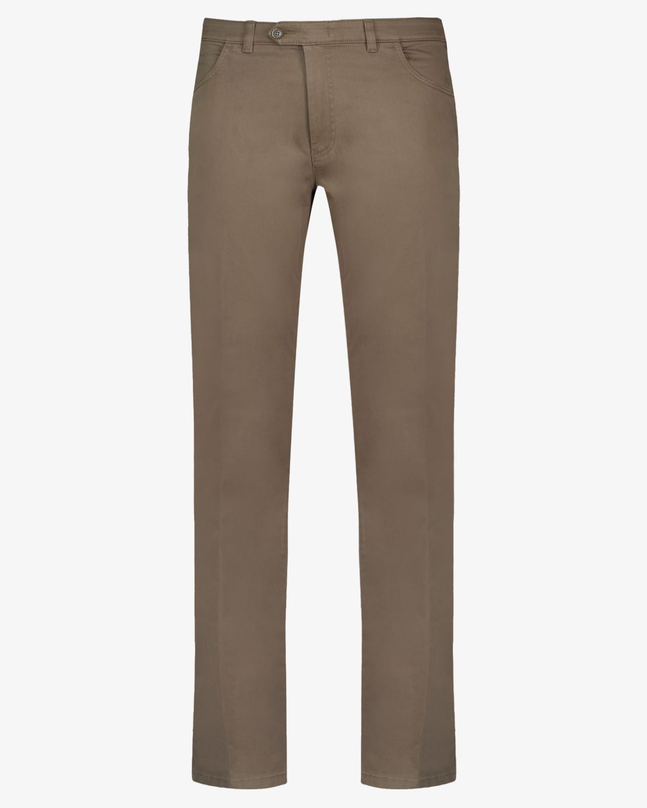 Pantalon chino grande taille twill taupe