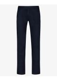 Pantalon chino grande taille armuré bleu marine