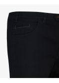 Pantalon chino grande taille twill noir