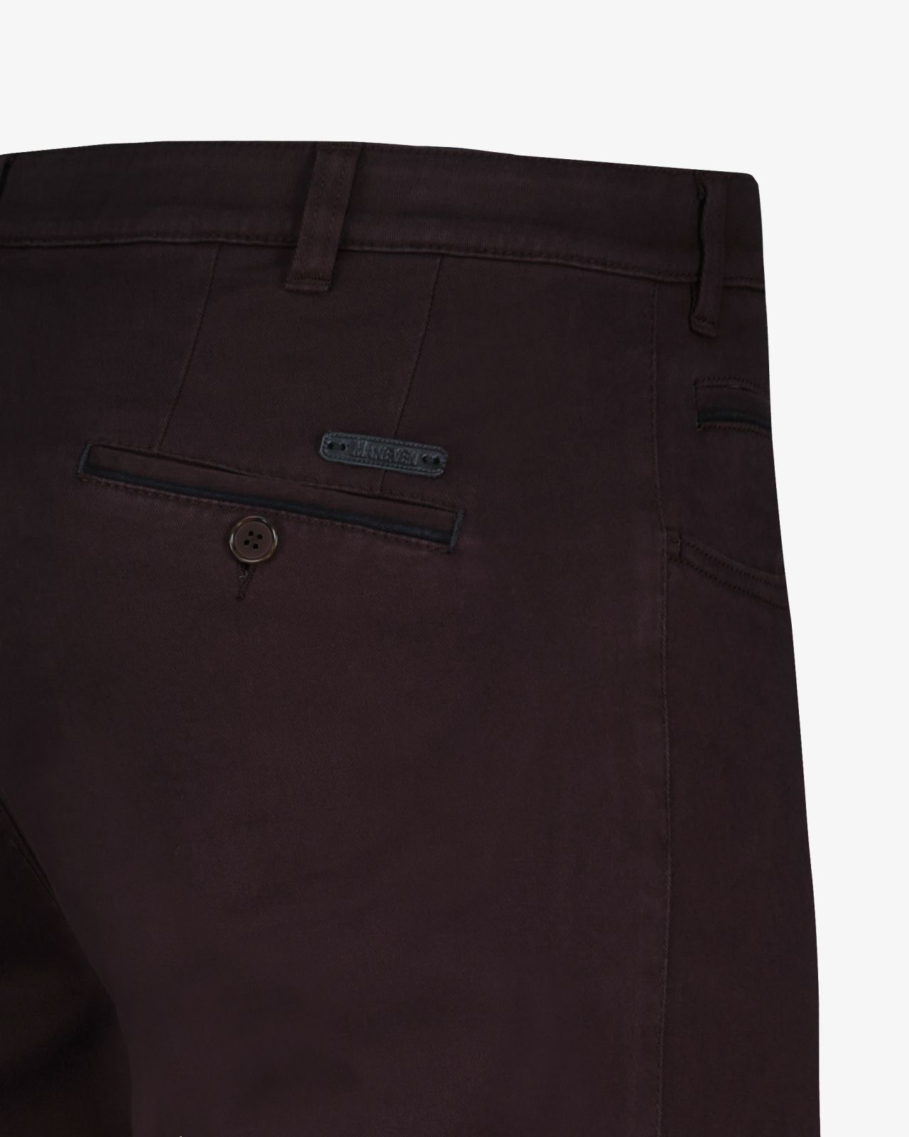 Pantalon chino grande taille twill bordeaux