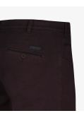 Pantalon chino grande taille twill bordeaux
