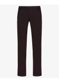Pantalon chino grande taille twill bordeaux