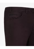 Pantalon chino grande taille twill bordeaux