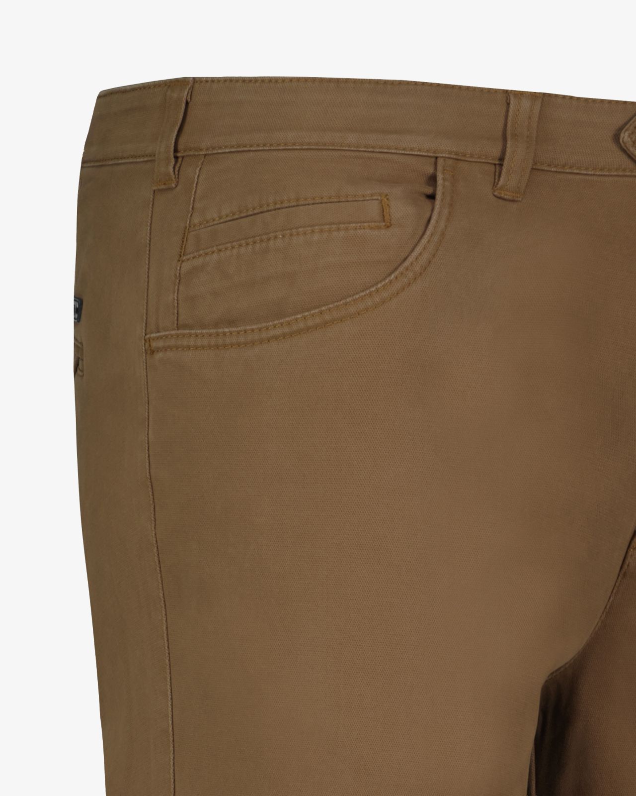 Pantalon chino grande taille twill camel