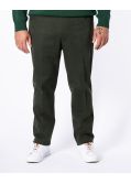 Pantalon chino grande taille twill vert
