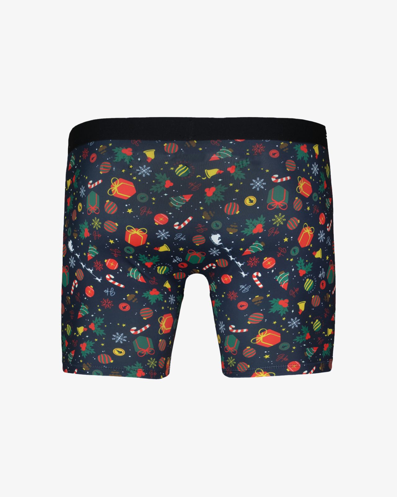 Boxer de Noël grande taille bleu marine