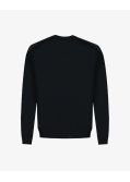 Pull col rond grande taille noir