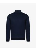 Pull col camionneur grande taille bleu marine