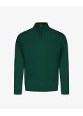 Pull col camionneur grande taille vert