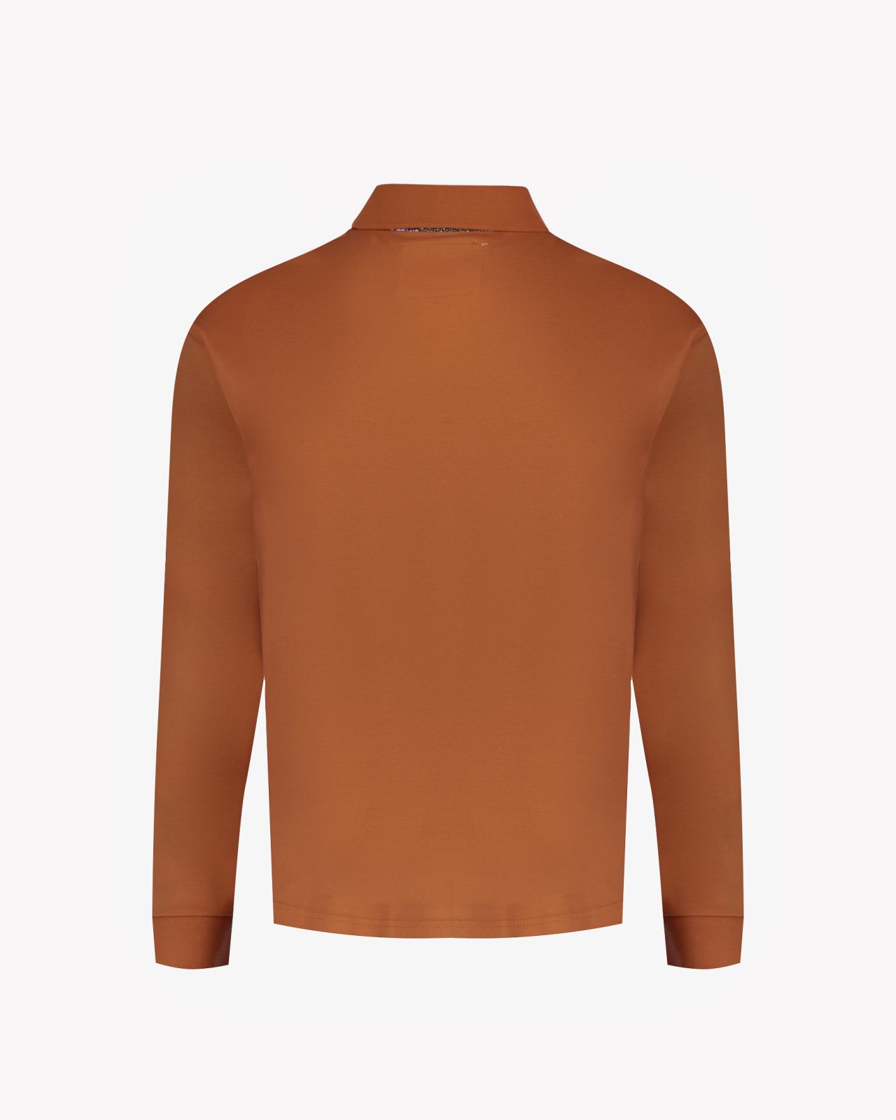 Polo jersey grande taille orange