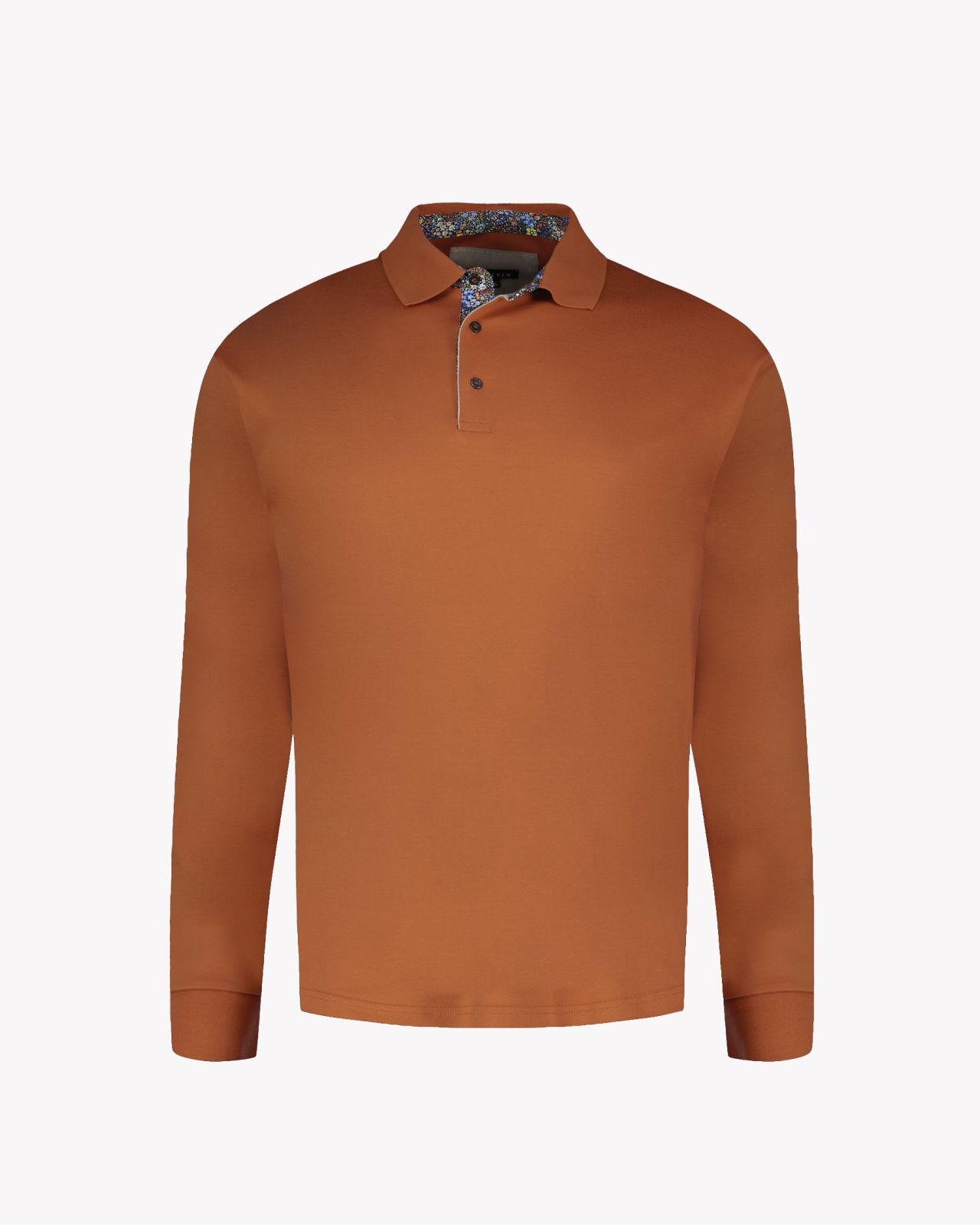 Polo jersey grande taille orange