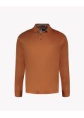 Polo jersey grande taille orange