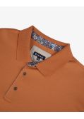 Polo jersey grande taille orange