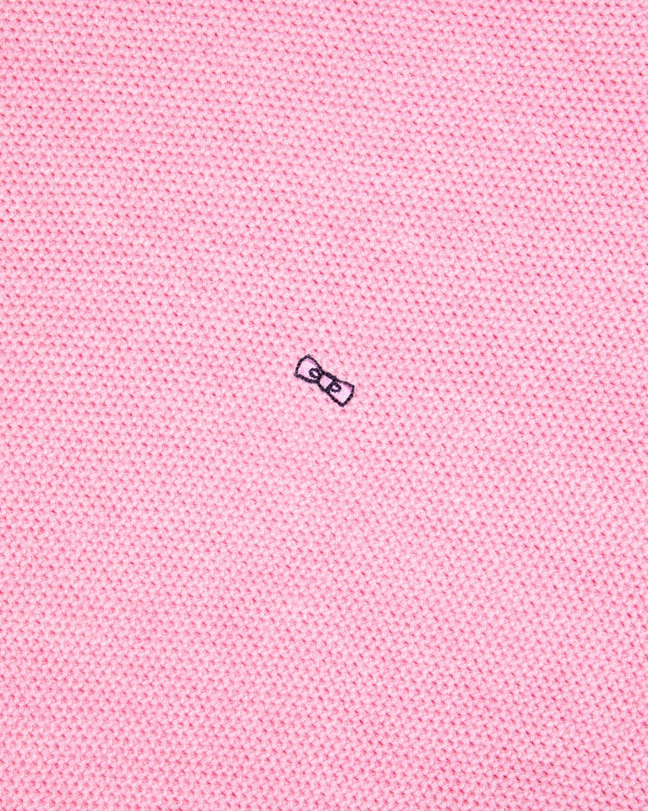 Pull nid d'abeille grande taille rose