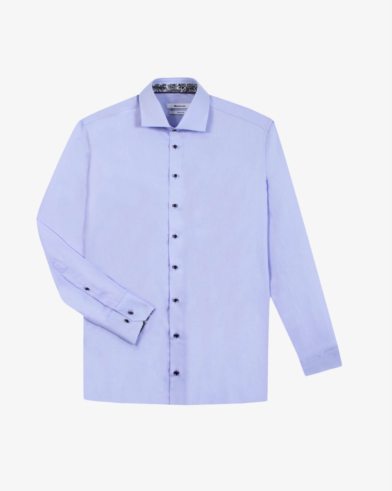 Chemise piqué non iron pour homme grand bleu