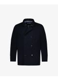 Manteau caban grande taille bleu marine