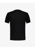 T-shirt col rond grande taille noir