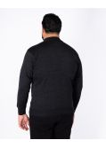 Pull mérinos grande taille anthracite