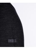 Pull mérinos grande taille anthracite