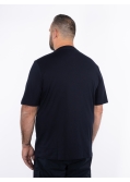 T-shirt grande taille bleu marine