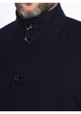 Manteau grande taille bleu marine