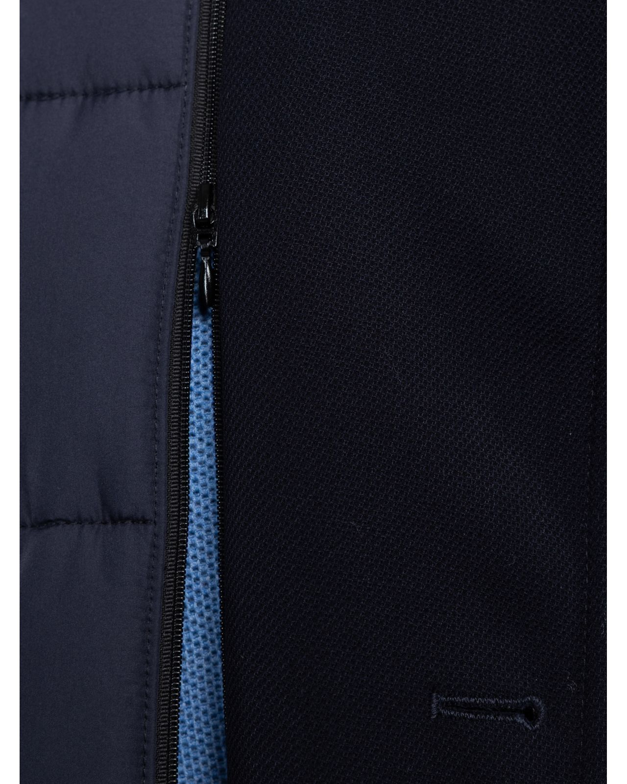 Manteau grande taille bleu marine