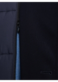 Manteau grande taille bleu marine
