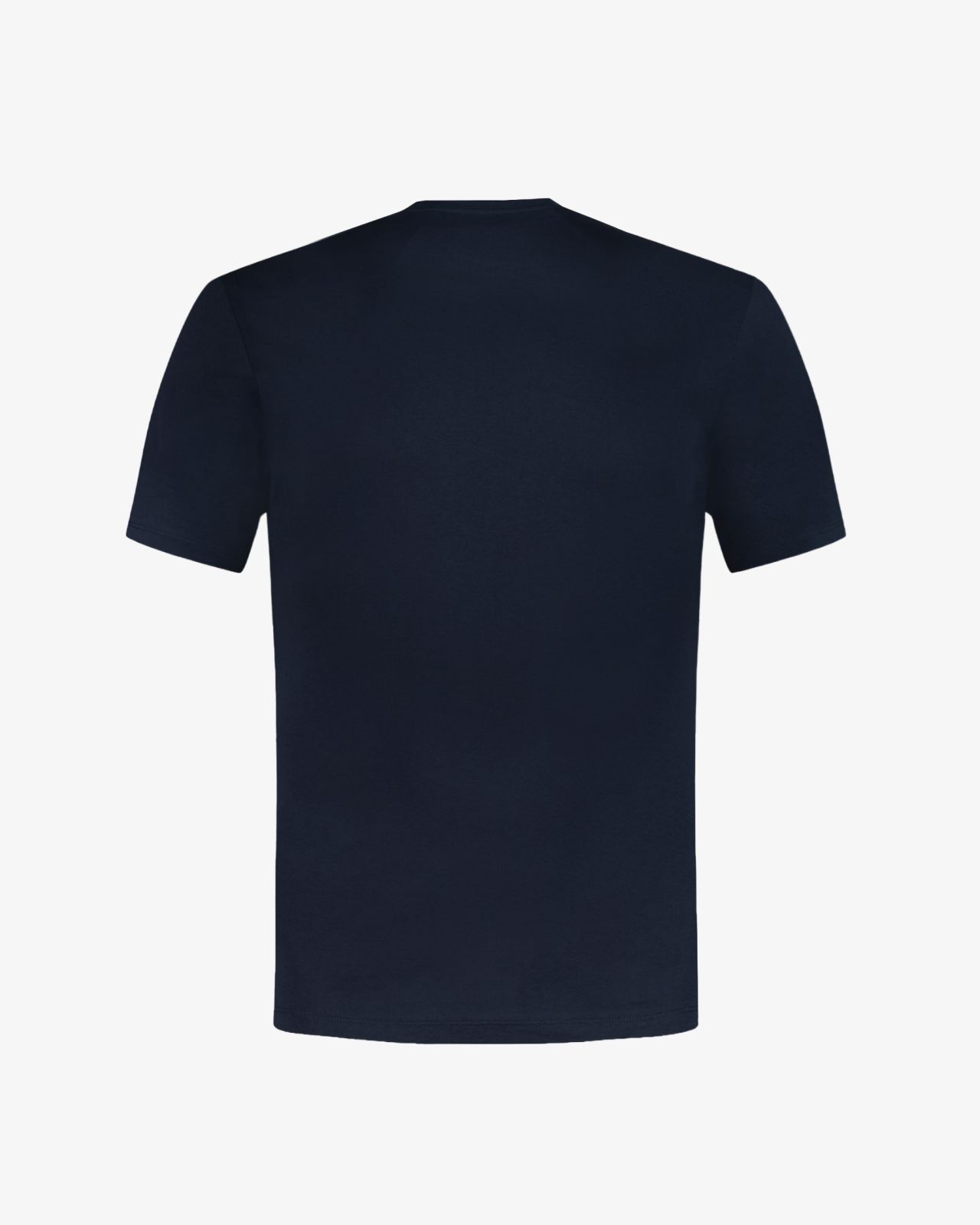 T-shirt col V pour homme grand bleu marine
