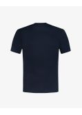 T-shirt col V pour homme grand bleu marine