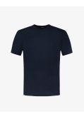 T-shirt col V pour homme grand bleu marine