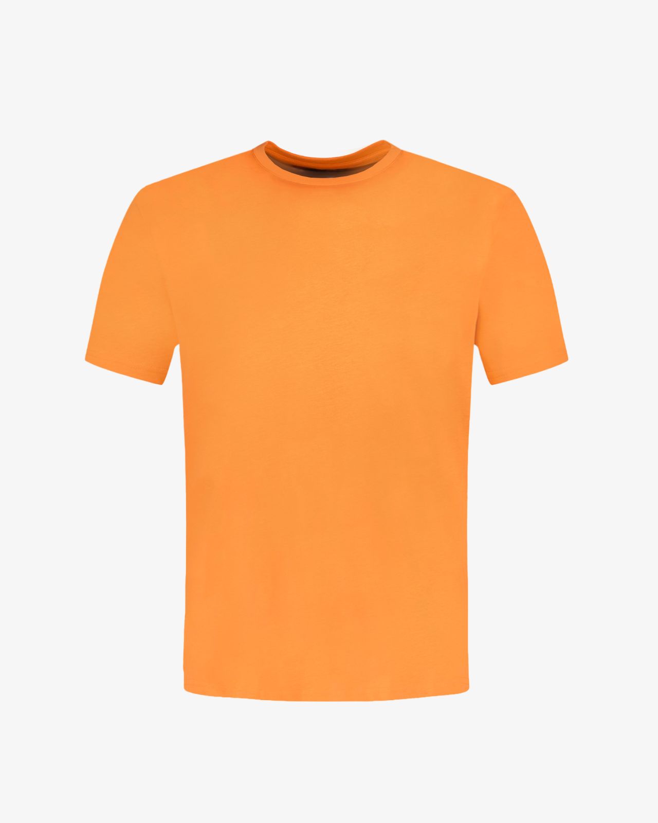 T-shirt grande taille orange