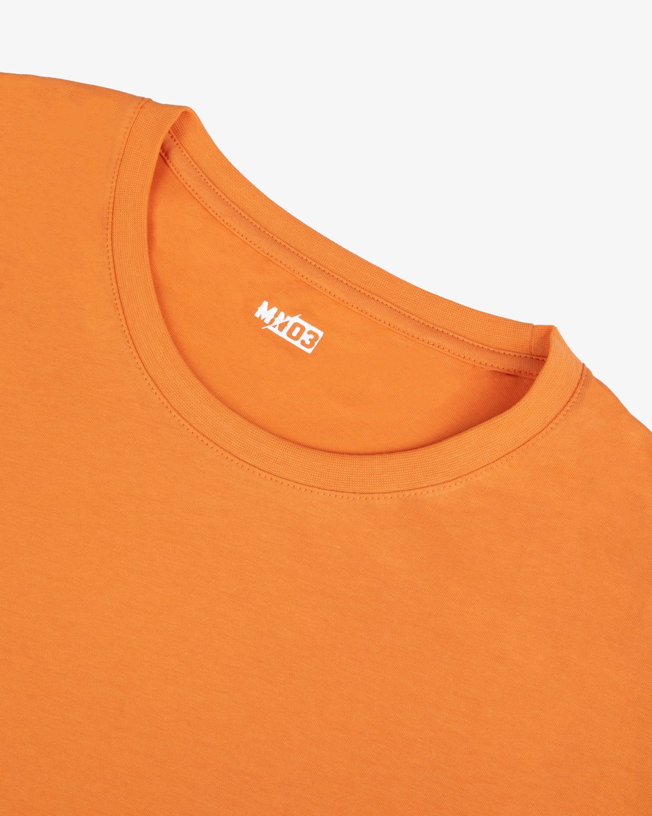 T-shirt grande taille orange