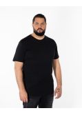 T-shirt pour homme grand noir