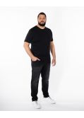 T-shirt pour homme grand noir
