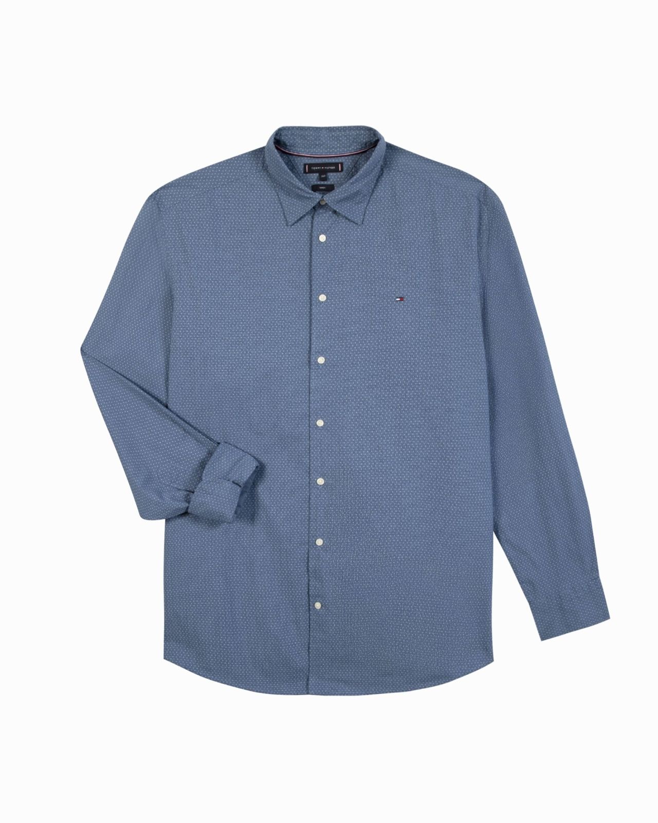 Chemise popeline grande taille bleu indigo