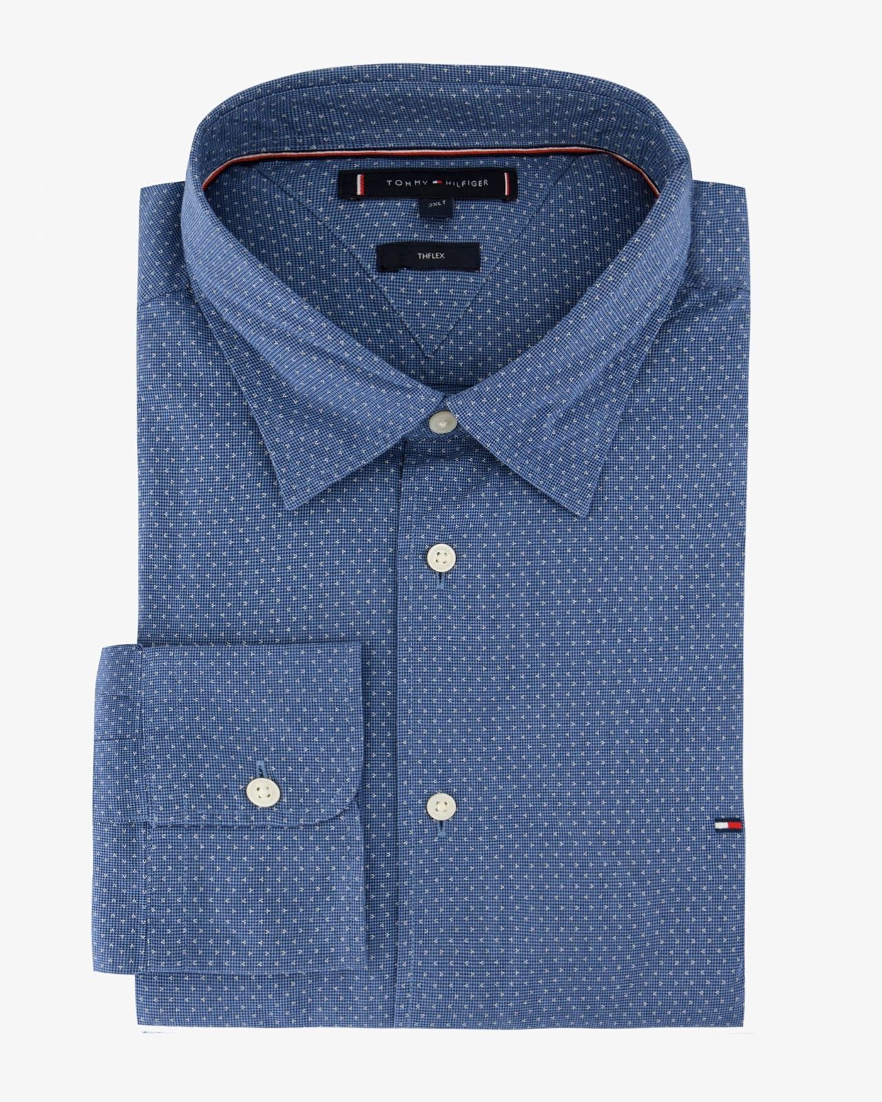 Chemise popeline grande taille bleu indigo