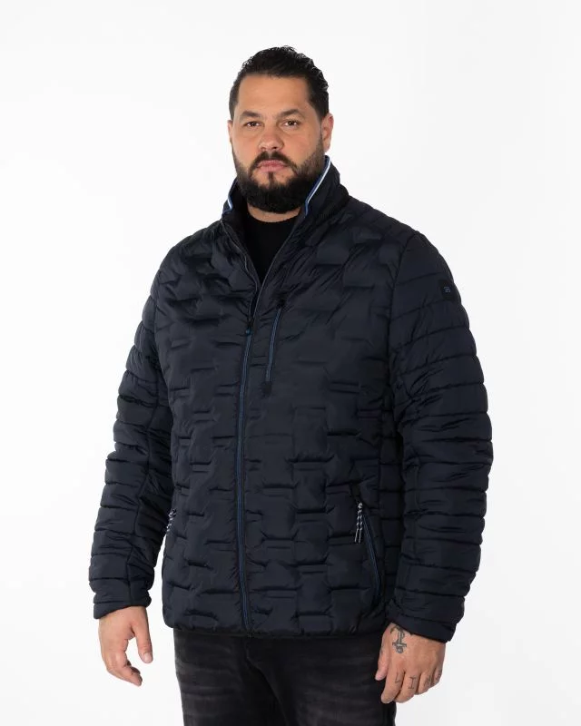 Doudoune homme grand bleu marine