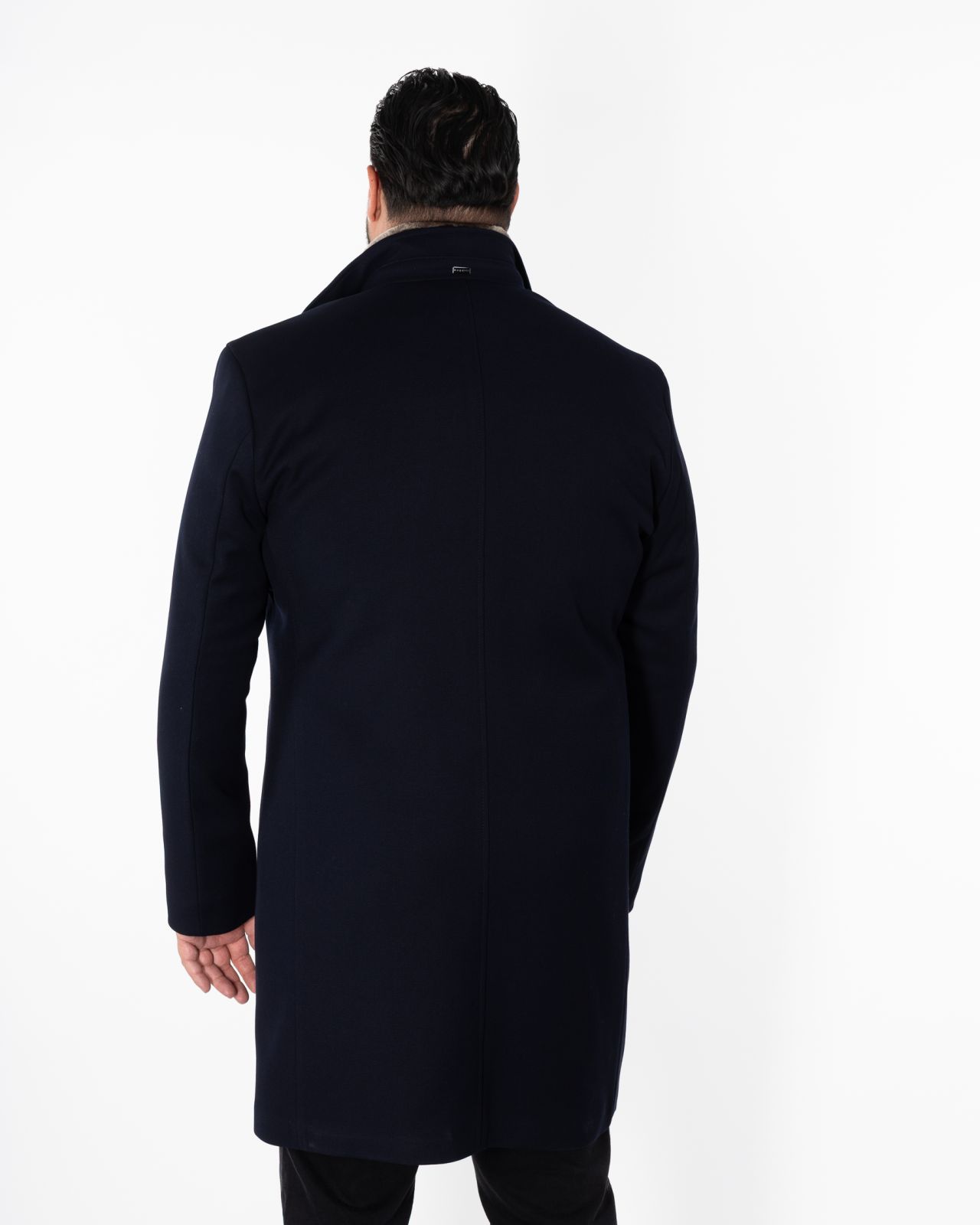Manteau pour homme grand bleu marine